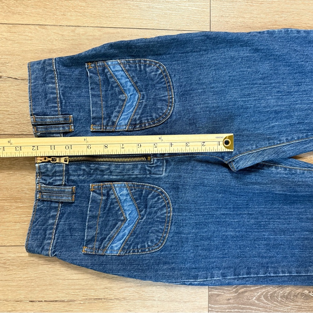 REVICE Dark Blue Flare Jeans - Picture 11 of 11